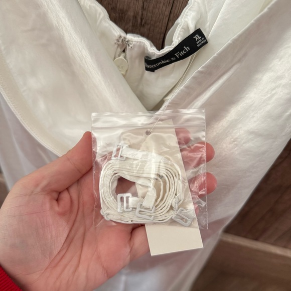 Abercrombie & Fitch Strapless Trapeze Maxi Dress - Picture 4 of 6